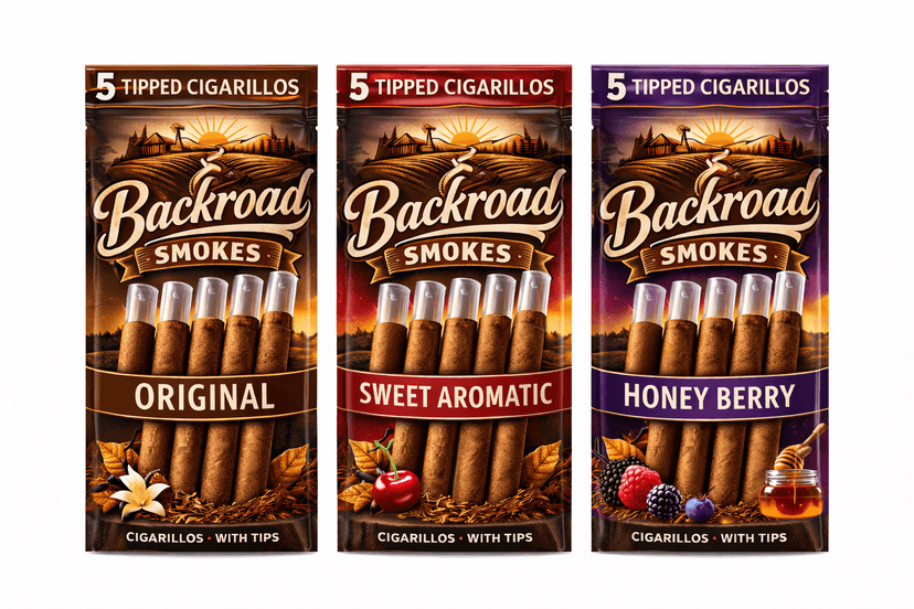 Backroad Smokes single packaging