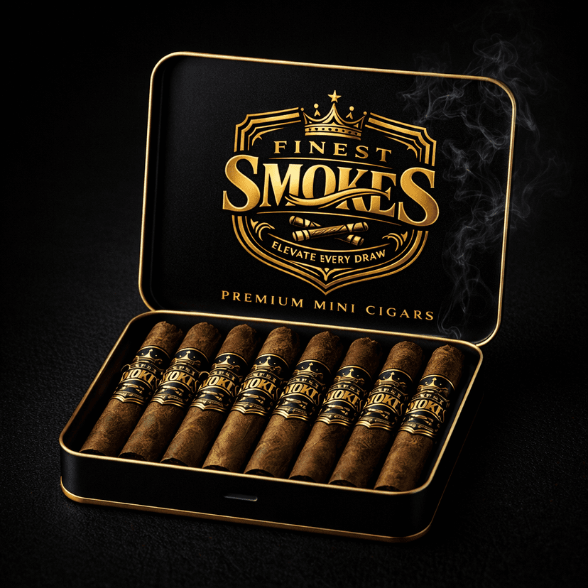 Finest Smokes box packaging