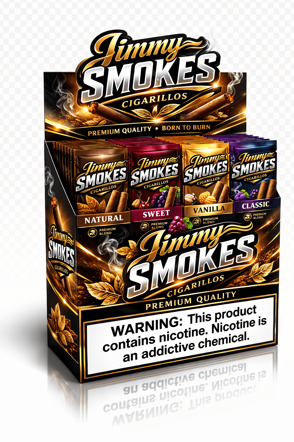 Jimmy Smokes packaging