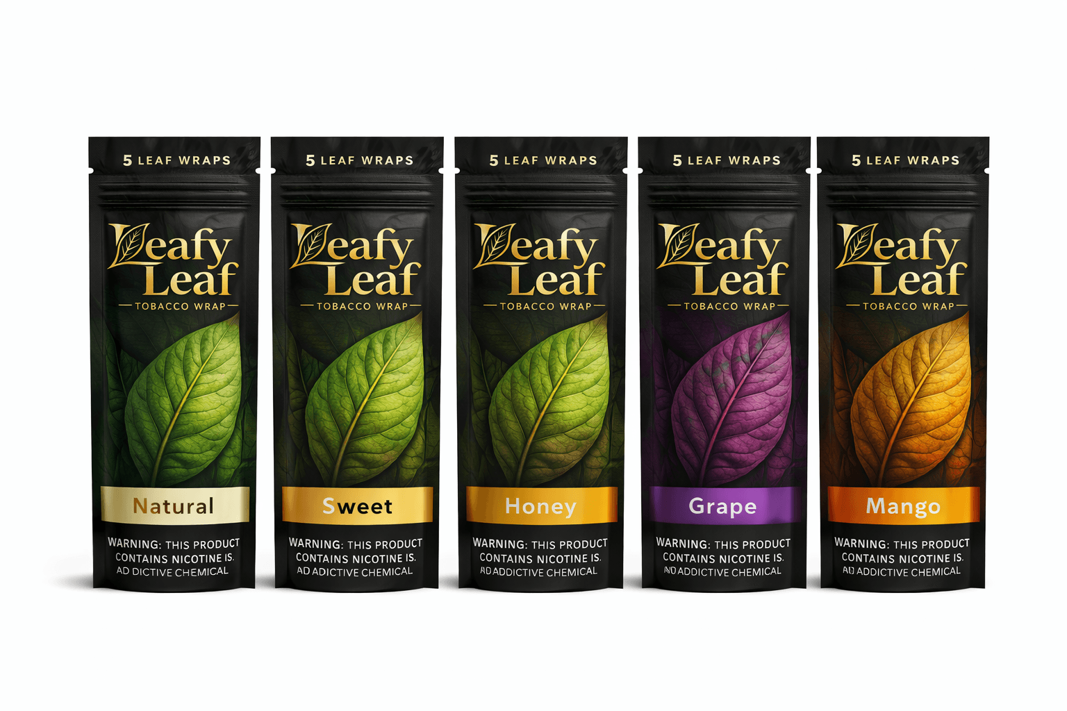 Leafy Leaf Natural Tobacco Wrap