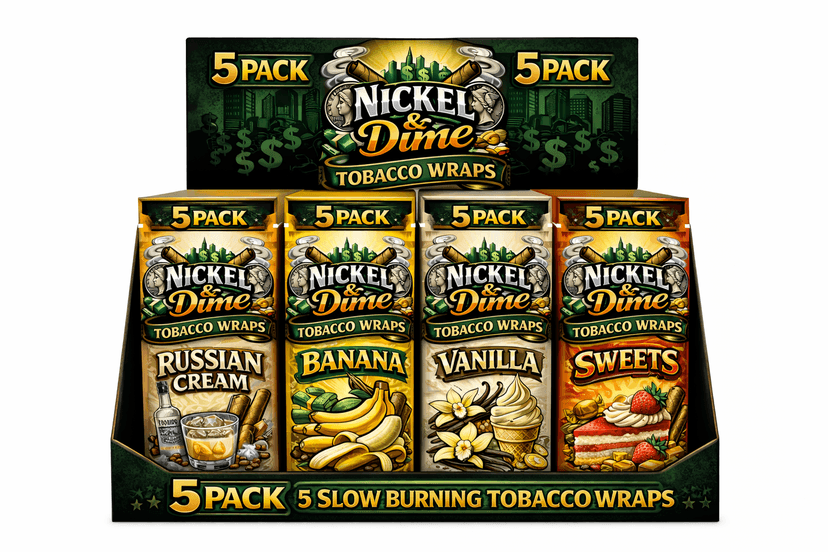 Nickel & Dime single packaging