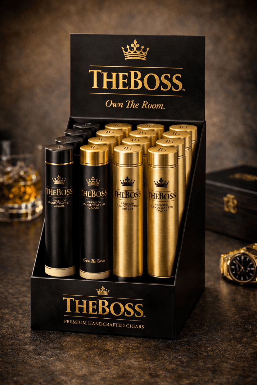 The Boss box packaging