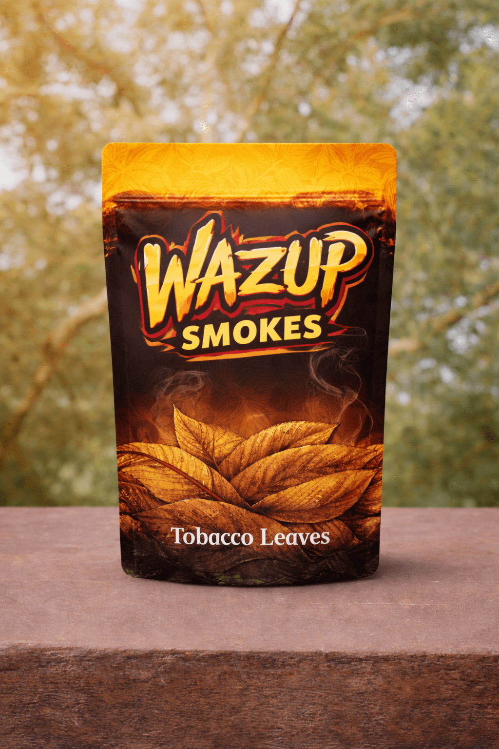 Wazup Smokes packaging
