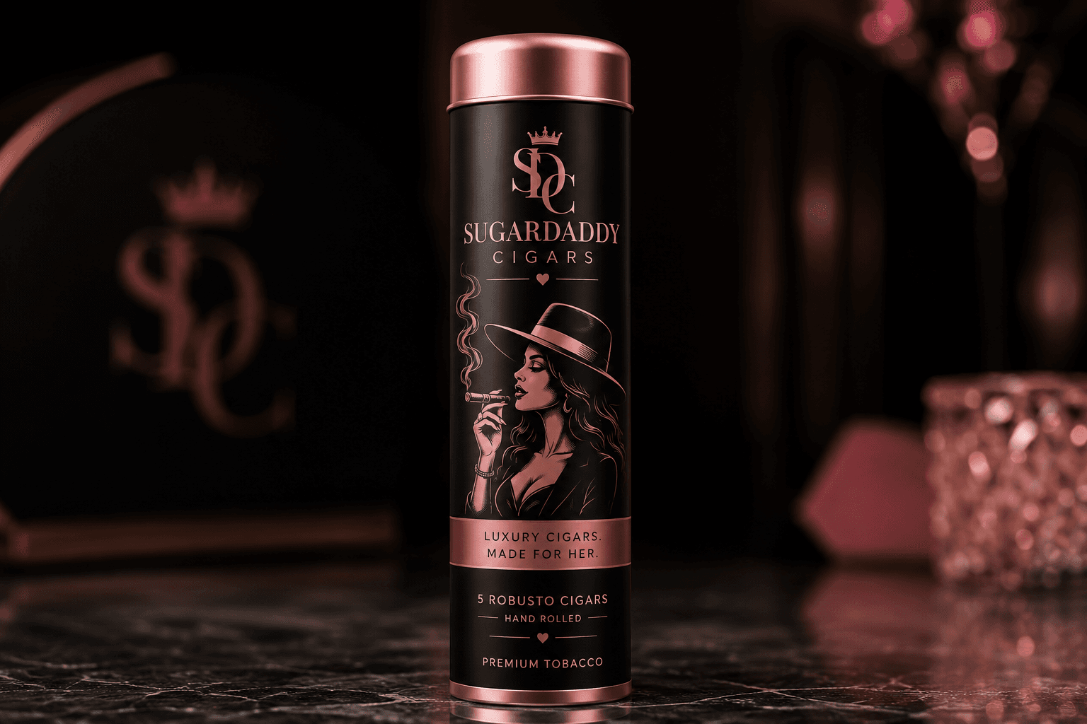 Sugar Daddy Luxury Cigar Tin