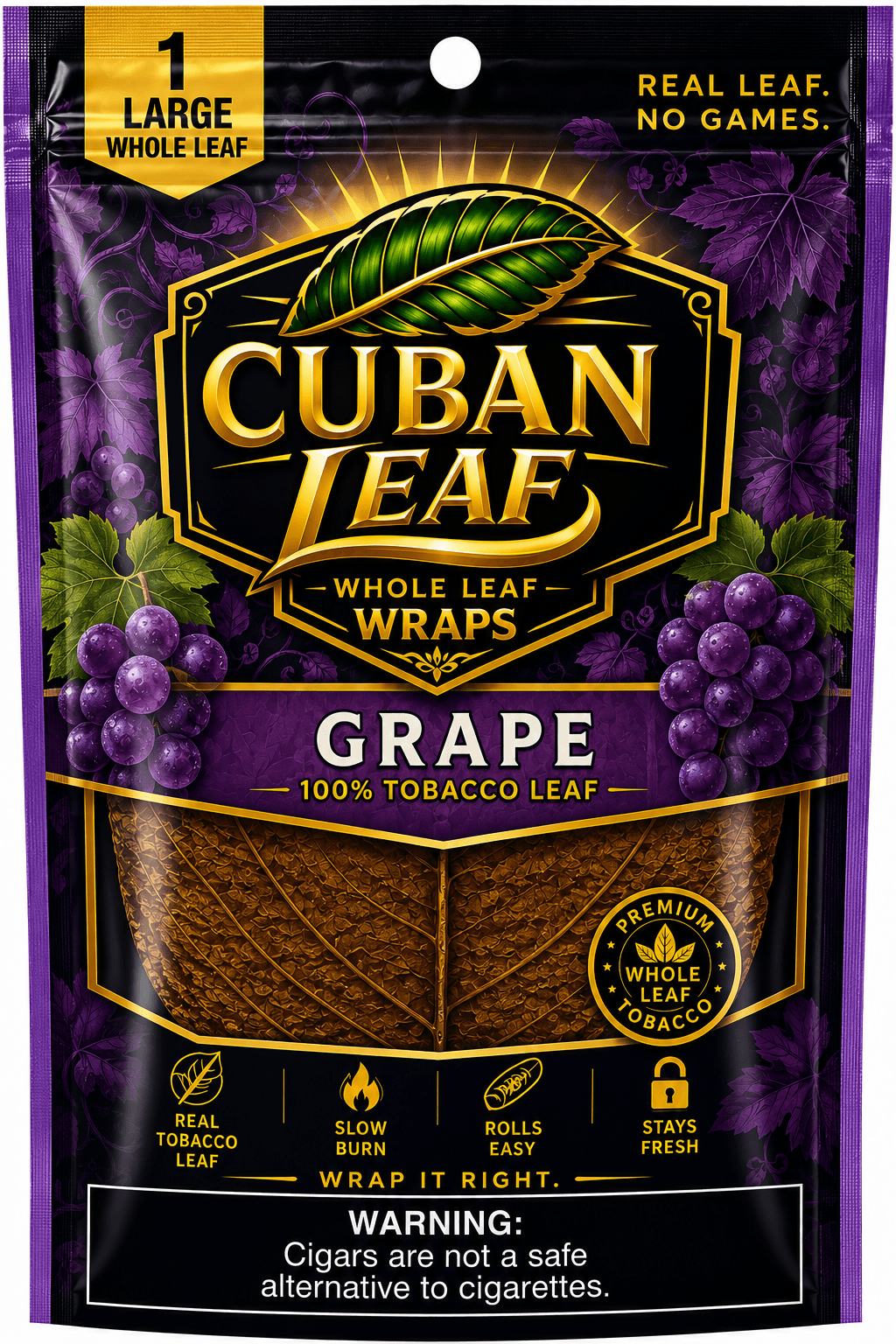 Cuban Leaf Grape Wrap