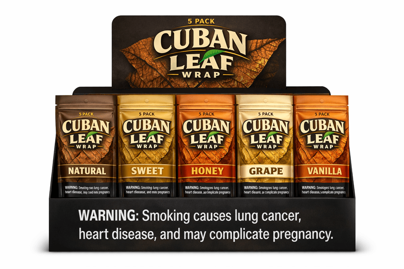 Cuban Leaf single packaging