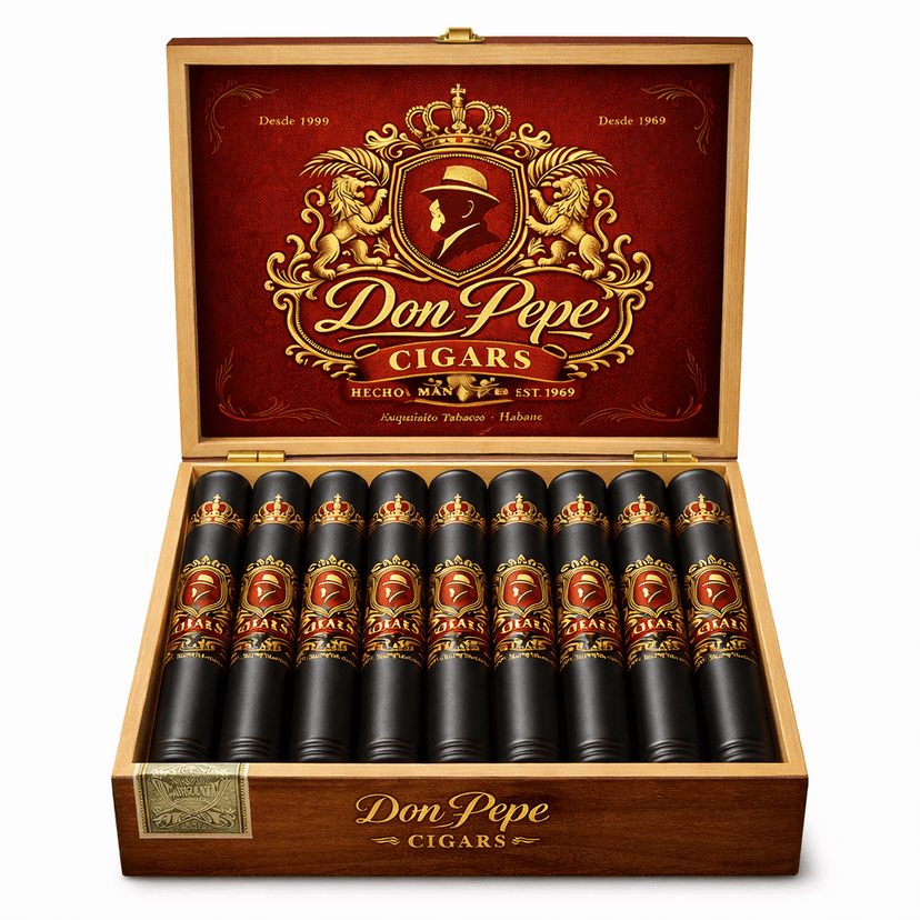 DonPepe box packaging